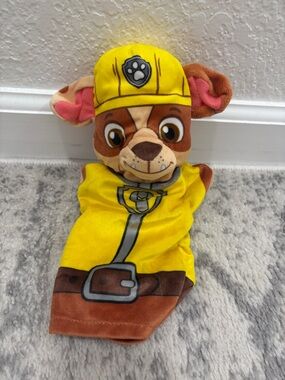 Rubble hand puppet paw patrol